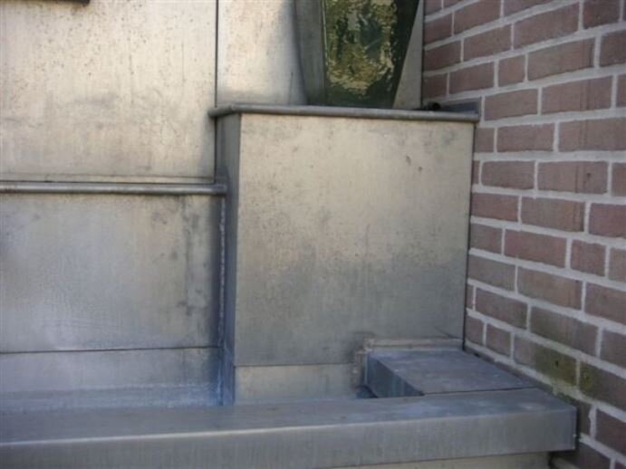 Zinken tuinfontein